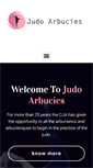 Mobile Screenshot of judoarbucies.com